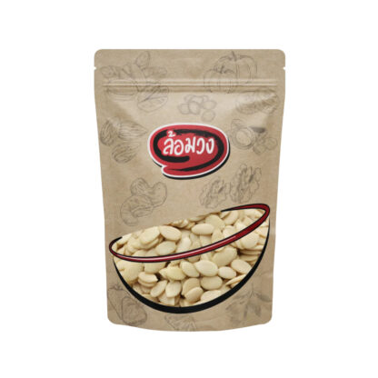 Очищенные жареные семечки арбуза Romwong, натуральные, 500 г (ROMWONG Roasted Shelled Watermelon Seeds Natural 500g)