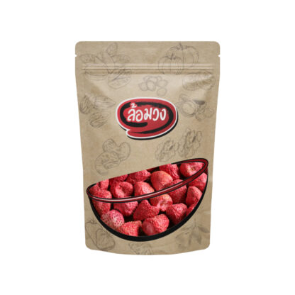 Сублимированная хрустящая клубника Romwong, 50 г (ROMWONG Freeze-Dried Crispy Strawberry 50g)