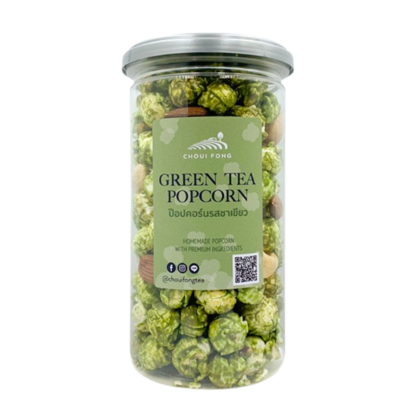 Попкорн Choui Fong со вкусом зелёного чая, 110 г (CHOUI FONG Green Tea Popcorn 110g)