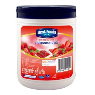 Клубничный конфитюр 1.9 кг  (Best Foods Strawberry Spread 1.9kg)