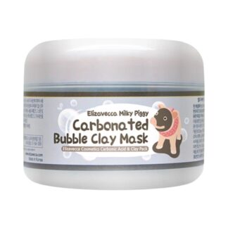 Пузырьковая глиняная маска для очищения лица (Elizavecca milky piggy carbonated Bubble Clay mask)