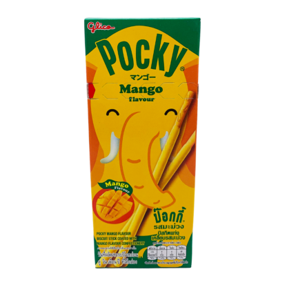 Хрустящие палочки Pocky со вкусом манго/choko banana (Glico Pocky Biscuit Stick)