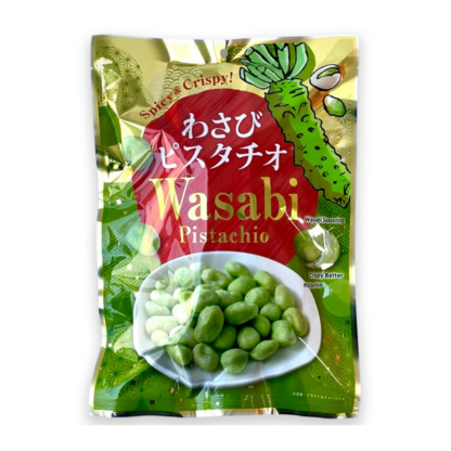 Фисташки в хрустящей глазури Tokunaga Seika со вкусом васаби (TOKUNAGA SEIKA Coated Pistachios Wasabi)