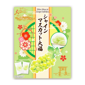 Моти дайфуку Kyoshin с виноградом шайн мускат (KYOSHIN Shine Muscat Daifuku Mochi)