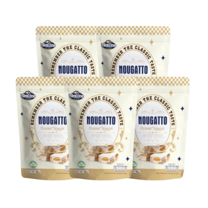 Нуга с хрустящим печеньем Nezline Nougatto с орехами, 50 г, набор 5 шт. (NEZLINE Nougatto Nougat Crisp Nut 50g x5)