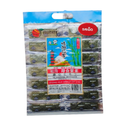Хрустящие жареные морские водоросли Panda, оригинальный вкус, 200 листиков (PANDA Crispy Seaweed Original 200 sheets)