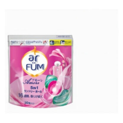 Гель-капсулы для стирки Arfum 5 в 1 с ароматом Amore, 20 шт. (ARFUM 5in1 Laundry Gel Capsules Amore 20 pcs)
