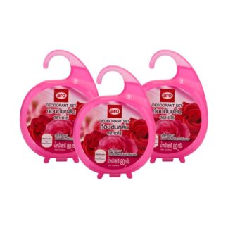 Ароматизатор-шарики ARO «Роза», 80 г, набор 3 шт. (ARO Deo Ball Rose 80g x3)