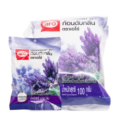 Дезодорирующие шарики ARO «Лаванда», 100 г, набор 3 шт. (ARO Deodorant Ball Lavender 100g x3)