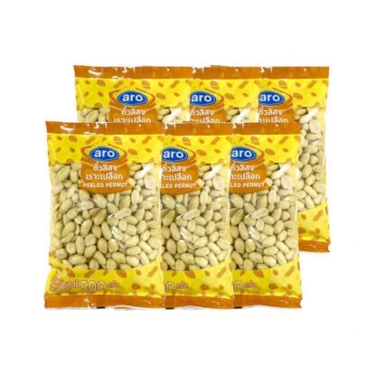 Арахис Aro, 500 г, набор 6 шт. (ARO Peanut 500g x6)