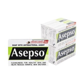 Мыло Asepso Hygienic Fresh антибактериальное, 80 г (ASEPSO Soap Hygienic Fresh 80g)