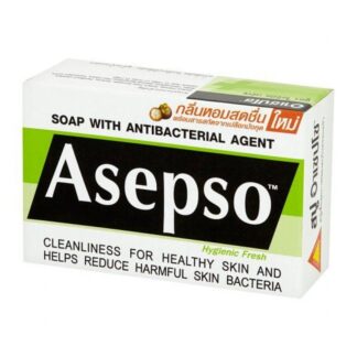Мыло Asepso Hygienic Fresh антибактериальное, 80 г, набор 4 шт. (ASEPSO Soap Hygienic Fresh 80g x4)