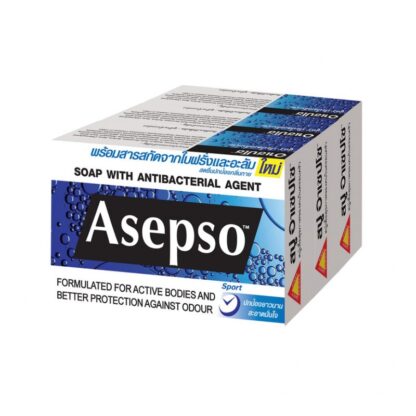 Мыло Asepso Sport, 80 г, 80 г (Asepso Soap Sport 80g)