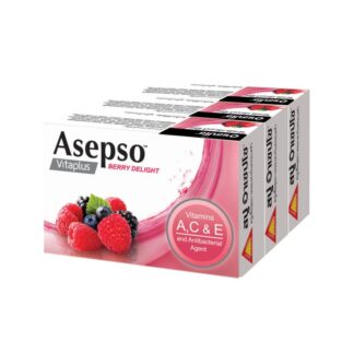 Мыло Asepso Vitaplus Berry Delight с ягодным ароматом, 70 г, 70 г (Asepso Vitaplus Soap Berry Delight 70g)
