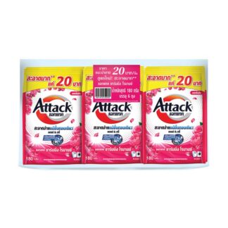 Стиральный порошок Attack «Очаровательный роман», 180 г (ATTACK Detergent Charming Romance 180g)