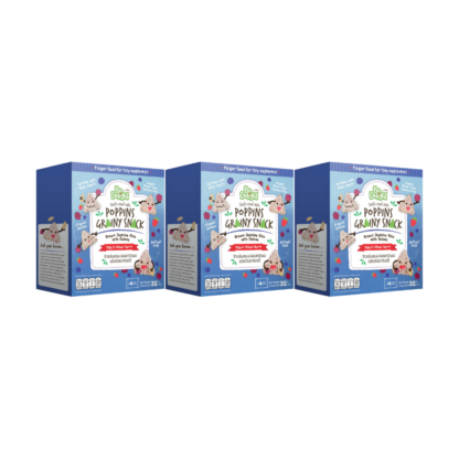 Злаковые пуффы Be Delight Poppins Grainy из жасминового риса с киноа со вкусом йогурта и лесных ягод, 32 г, набор 3 шт. (BE DELIGHT Poppins Grainy Snack Jasmine Brown Rice & Quinoa Yogurt Mixed Berry 32g x3)