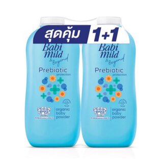 Детская присыпка Babi Mild с пребиотиком, 350 г (BABI MILD Baby Powder Prebiotic 350g)