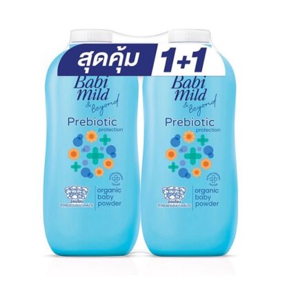 Детская присыпка Babi Mild с пребиотиком, 350 г (BABI MILD Baby Powder Prebiotic 350g)