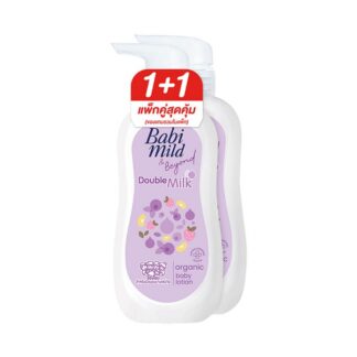 Детский лосьон Babi Mild Double Milk Protein Plus, 350 мл (BABI MILD Double Milk Protein Plus Organic Baby Lotion 350ml)
