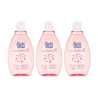 Детский гель для волос и тела Babi Mild Ultra Mild White Sakura, 180 мл (Babi Mild Ultra Mild White Sakura Head & Body Bath 180 ml)