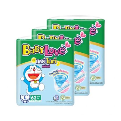 Подгузники-трусики Babylove Day & Night, размер L, 62 шт. (BABYLOVE Day Night Pants L 62pcs)