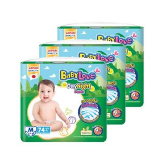 Подгузники-трусики Babylove Day Night, размер M, 74 шт. (BABYLOVE Day Night Pants M 74pcs)
