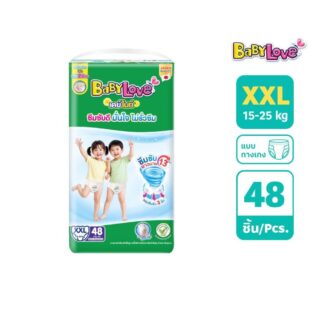 Подгузники-трусики Babylove Day Night, размер XXL, 48 шт., набор 3 шт. (BABYLOVE Day Night Pants XXL 48pcs x3)