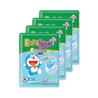 Подгузники-трусики Babylove Daynight, размер M, 4 шт. (BABYLOVE Daynight Pants Diapers M 4pcs)