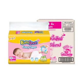 Подгузники на липучках Babylove Easy Tape, размер S, 84 шт. (BABYLOVE Easy Tape Diapers S 84pcs)