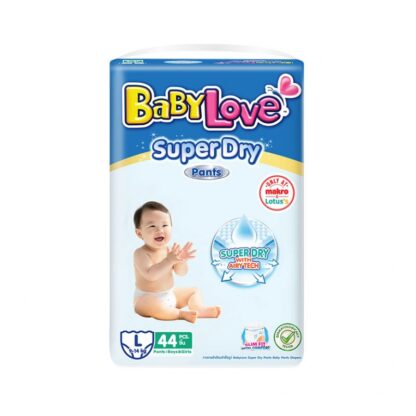 Подгузники-трусики Babylove Super Dry, размер L, 44 шт. (BABYLOVE Pants Super Dry L 44pcs)