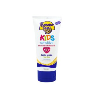 Детский минеральный солнцезащитный лосьон Banana Boat Kids Sensitive SPF50+, 90 мл (Banana Boat Kids Sensitive Mineral Sunscreen Lotion SPF50+ PA++++ 90 ml)