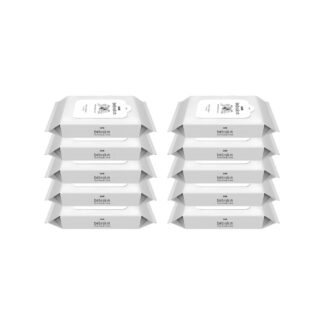 Влажная туалетная бумага Bebiskin Bidet, смываемая, 15 шт., набор 10 шт. (BEBISKIN Bidet Flushable Wipes 15 sheets x10)