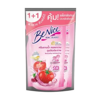Крем-гель для душа Benice Beautiful Whitening, сменный блок, 400 мл (Benice Beautiful Whitening Shower Cream Refill 400 ml)