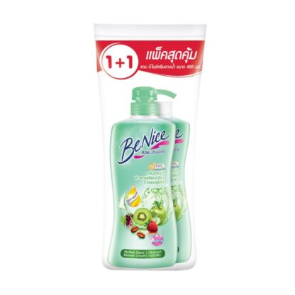 Жидкое мыло Benice зелёное, 400 мл, набор 2 шт. (Benice Liquid Soap Green 400 ml x2)