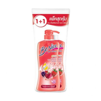 Жидкое мыло Benice красное, 400 мл, набор 2 шт. (Benice Liquid Soap Red 400 ml x2)