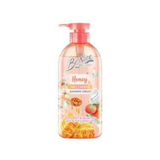 Крем для душа Benice с мёдом и нектарином, 450 мл (Benice Shower Cream Honey & Nectarine Body Butter 450 ml)