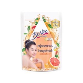 Мыло Benice Fruit Collagen с грейпфрутом и апельсином, 120 г (Benice Soap Fruit Collagen Grapefruit & Orange 120 g)