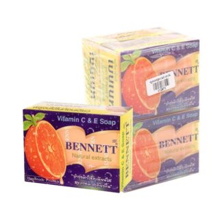 Мыло Bennett с витаминами C и E, 130 г, 130 г (BENNETT Vitamin C and Vitamin E Bar Soap 130g)