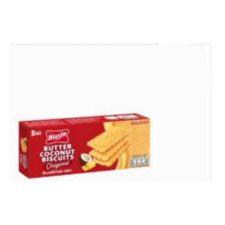Печенье Bissin со сливочным маслом и кокосом, 174 г (BISSIN Butter Coconut Biscuits Original 174 g)