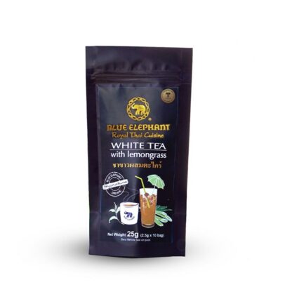 Белый чай с лемонграссом Blue Elephant, 25 г (Blue Elephant White Tea Lemongrass 25g)