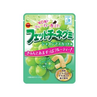 Мармелад Bourbon Fettuccine Gummi со вкусом винограда шайн мускат, 47 г (Bourbon Fettuccine Gummi Shine Muscat 47g)