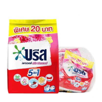 Стиральный порошок Breeze Power Regular «Сладкий цветок» розовый, 240 г, набор 4 шт. (BREEZE Power Powder Regular Detergent Sweet Flower Pink 240g x4)