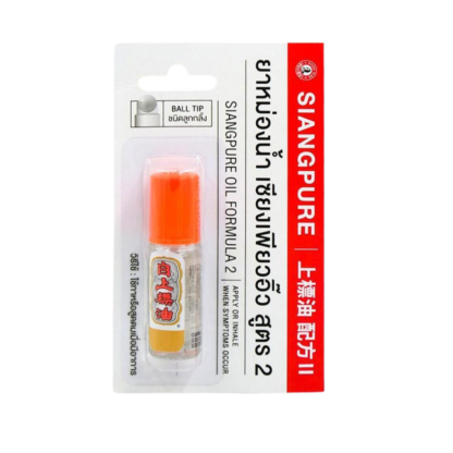 Масло-роллер Siang Pure формула 2 (белое), 3 мл (Siang Pure Oil Formula 2 Roll-on 3 cc)