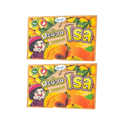 Манговые рулетики-пастила Snackies, набор 2 шт. (SNACKIES Mango Fruit Roll x2)