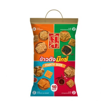 Рисовые крекеры Chaosua, микс, 30 г, набор 10 шт. (CHAOSUA Rice Cracker Mix Party Size 30g x10)