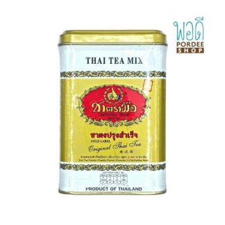 Тайский чай ChaTraMue Extra Gold в жестяной банке, 50 пакетиков (ChaTraMue Thai Tea Extra Gold Tin)
