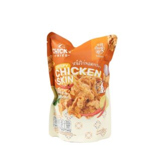 Хрустящая куриная кожа Chicky Fried со вкусом том ям, 30 г (Chicky Fried Chicken Skin Tom Yum 30 g)