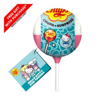 Леденец с сюрпризом Chupa Chups Surprise Hello Kitty, 12 г (Chupa Chups Surprise Hello Kitty Lollipop 12 g)