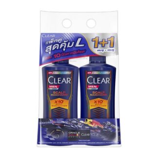 Шампунь Clear Men Scalp Maxcharge, 350 мл, набор 2 шт. (Clear Men Scalp Maxcharge Shampoo 350 ml x2)
