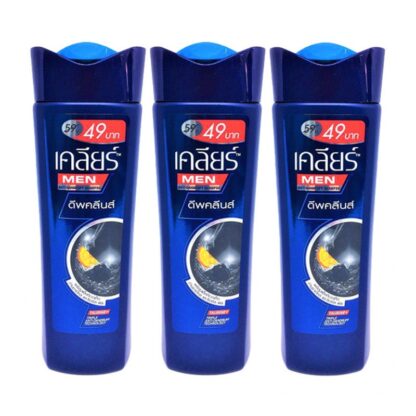 Шампунь Clear Deep Clean, 120 мл, набор 3 шт. (Clear Shampoo Deepclean 120 ml x3)